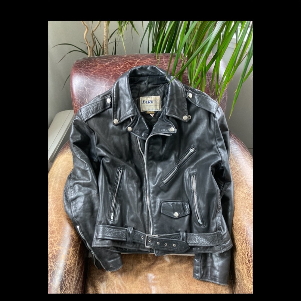 Vintage Leather Jacket by Park V